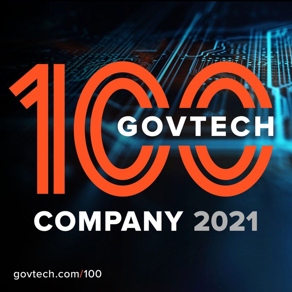 Blog cover for 100 GovTech Companies Awards 2021 logo