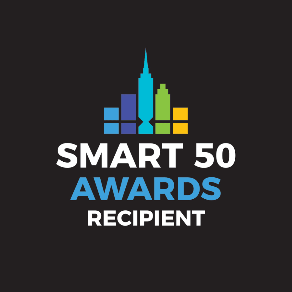 Blog cover featuring Smart 50 awards recipient logos